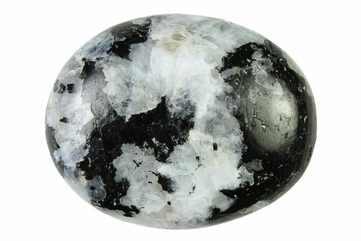 1.7" Polished Rainbow Moonstone Pocket Stone  - Photo 1